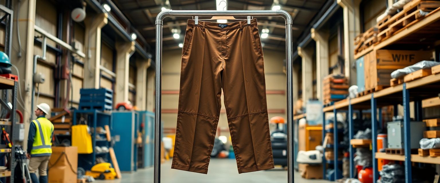Pantalones de Gabardina Mujer